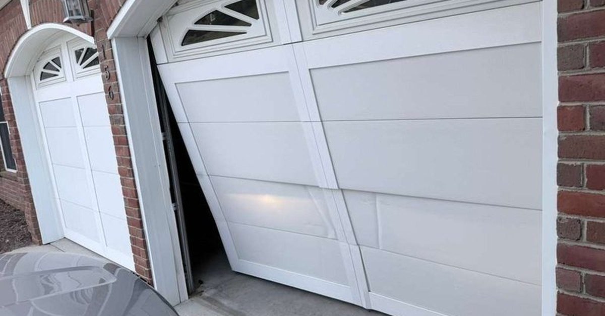 Garage Door Track Repair